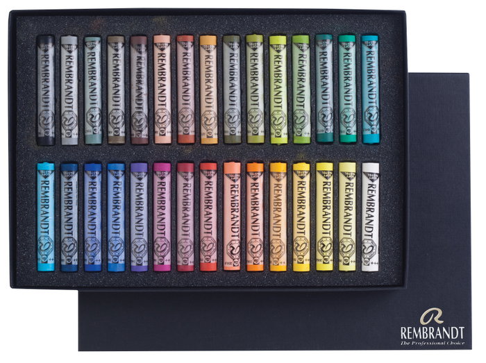 Rembrandt Set pasteles suaves Selección General, 30 unidades Rembrandt Set pasteles suaves Selección General, 30 unidades